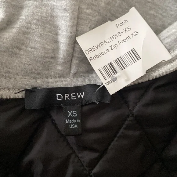 NWT DREW Rebecca Butterfly Print Zip Front Hooded Jacket 🖤🦋🖤